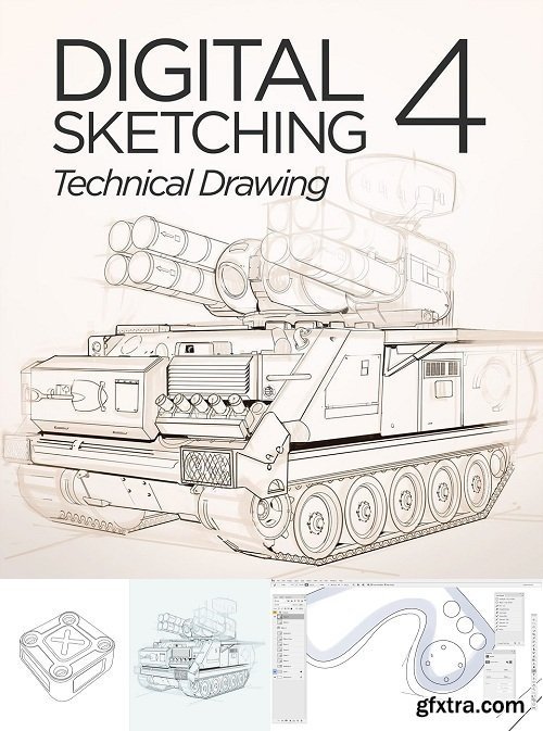 Ctrl+Paint Digital Sketching Technical Drawing » GFxtra