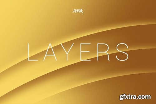Layers Wavy Curves Backgrounds  Vol 01