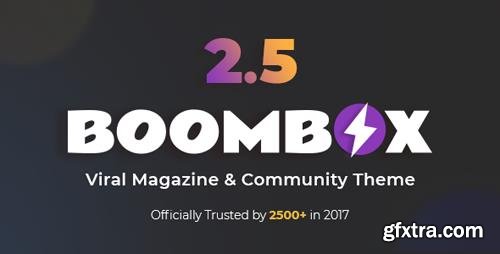 ThemeForest - BoomBox v2.5.1 - Viral Magazine WordPress Theme - 16596434 - NULLED