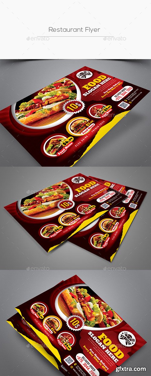 Restaurant Flyer 21763608