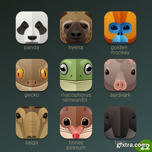 Picture vector web design element icon logo 25 EPS