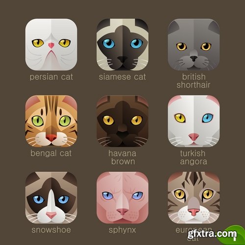 Picture vector web design element icon logo 25 EPS