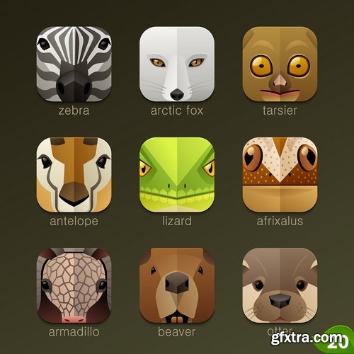 Picture vector web design element icon logo 25 EPS