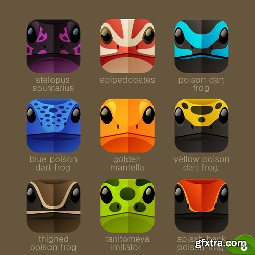 Picture vector web design element icon logo 25 EPS