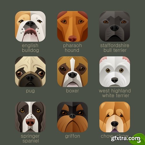 Picture vector web design element icon logo 25 EPS