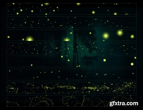 Ron's Fireflies Brushes