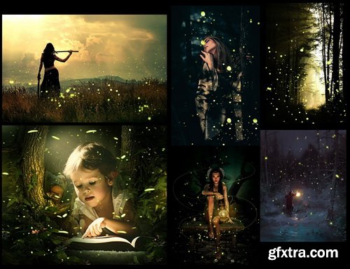 Ron's Fireflies Brushes