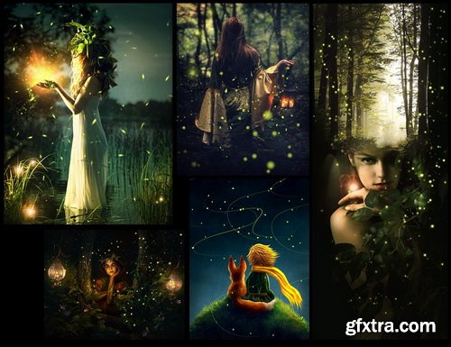 Ron's Fireflies Brushes