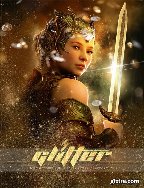 Ron's Glitter Brushes