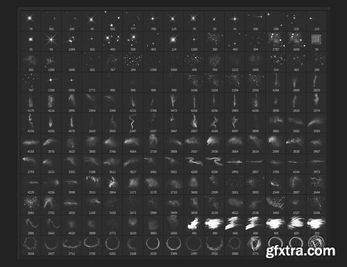 Ron's Glitter Brushes