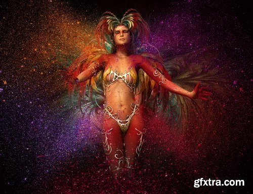 Ron's Glitter Brushes