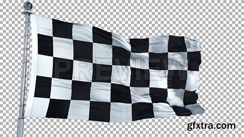 Checkboard Flag Animation 80766