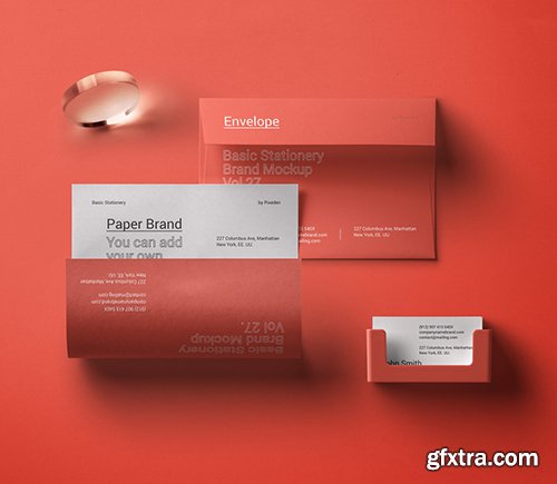 Basic Stationery Branding Mockup vol 28 Basic Stationery Branding Mockup vol 28