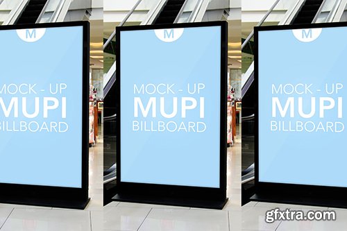 Mock Up Mupi Billboard