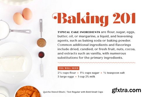 Quiche Font Family Quiche Font Family