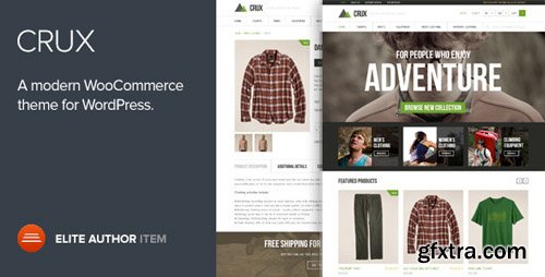 ThemeForest - Crux v1.9.3 - A modern and lightweight WooCommerce theme - 6503655 - NULLED