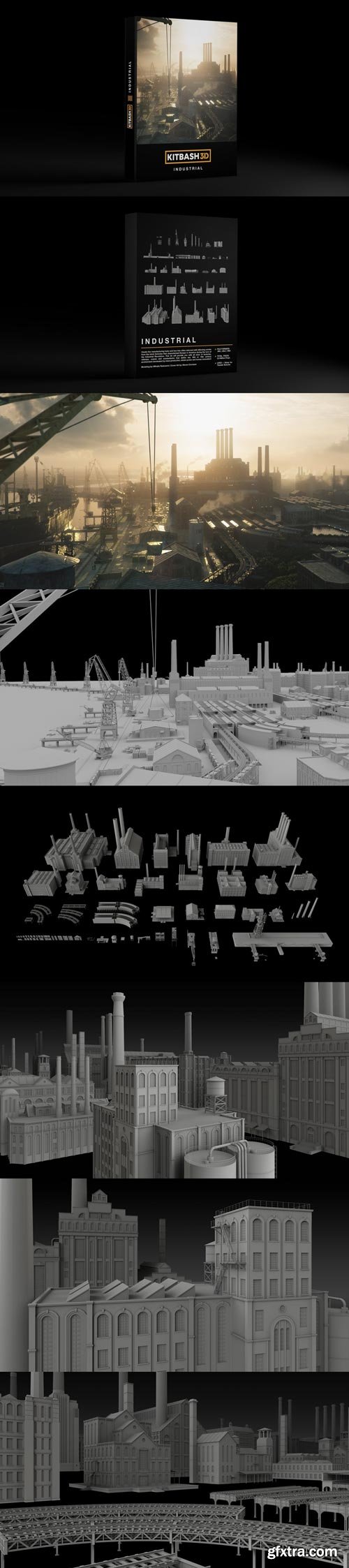 Kitbash3D - INDUSTRIAL