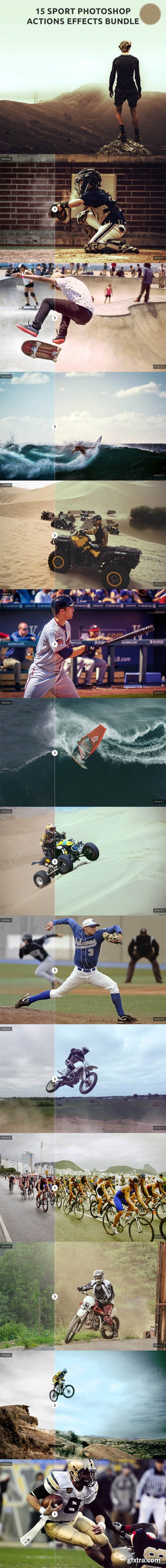 15 Sport Photoshop Actions Effects Bundle 15 Sport Photoshop Actions Effects Bundle