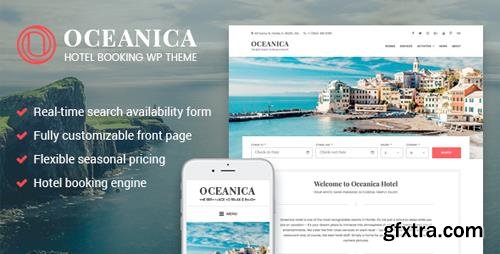 ThemeForest - Oceanica v1.5.1 - Hotel Booking WordPress Theme - 20195320
