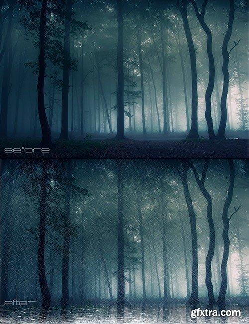 Ron's Rain Photoshop Brushes Ron's Rain Photoshop Brushes