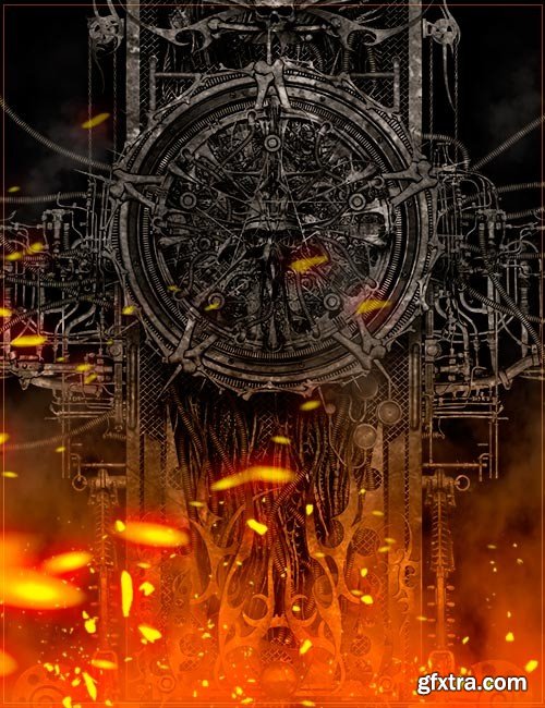 Ron's Cyborg Parts Photoshop Brushes Ron's Cyborg Parts Photoshop Brushes