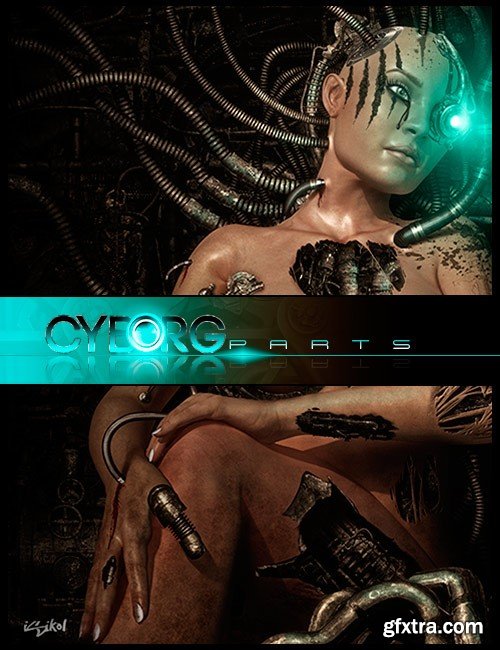 Ron's Cyborg Parts Photoshop Brushes Ron's Cyborg Parts Photoshop Brushes