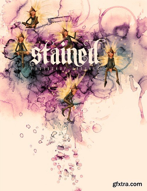 Ron's Stained Photoshop Brushes Ron's Stained Photoshop Brushes
