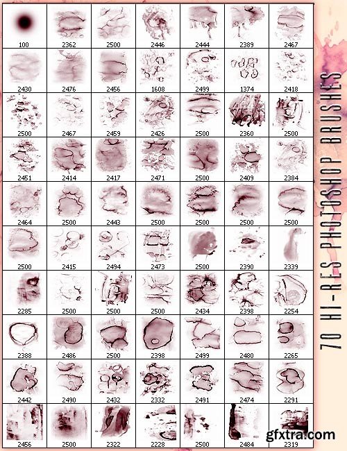 Ron's Stained Photoshop Brushes Ron's Stained Photoshop Brushes