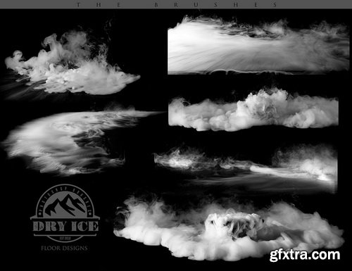 Ron's Dry Ice Photoshop Brushes