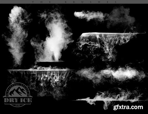 Ron's Dry Ice Photoshop Brushes