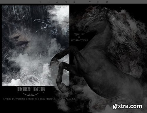 Ron's Dry Ice Photoshop Brushes