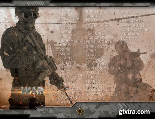 Ron's War Essentials Photoshop Brushes Ron's War Essentials Photoshop Brushes