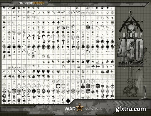 Ron's War Essentials Photoshop Brushes Ron's War Essentials Photoshop Brushes