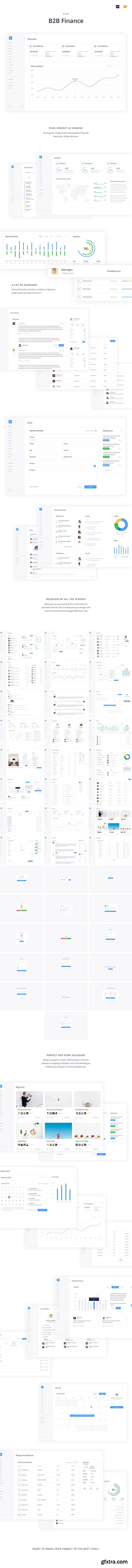 B2B Finance UI Kit