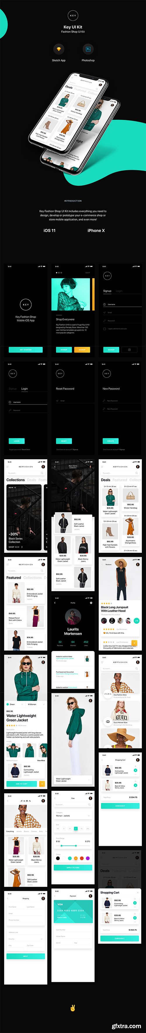 KEY Fashion UI Kit KEY Fashion UI Kit