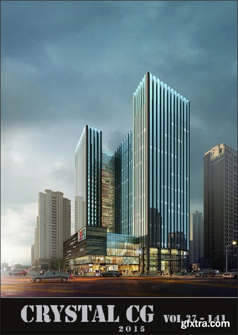 Exterior Building 3D Scene CRYSTAL CG 37-141
