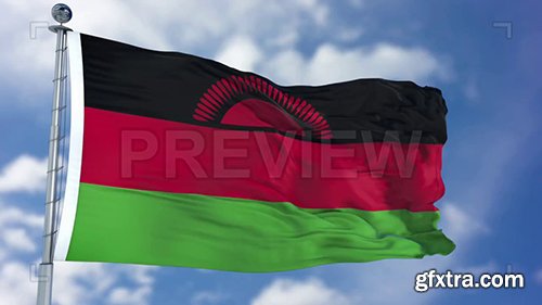 Malawi Flag Animation 73687