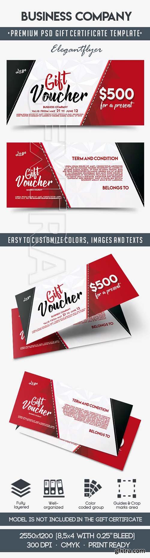 Business Company Gift Certificate Template » GFxtra