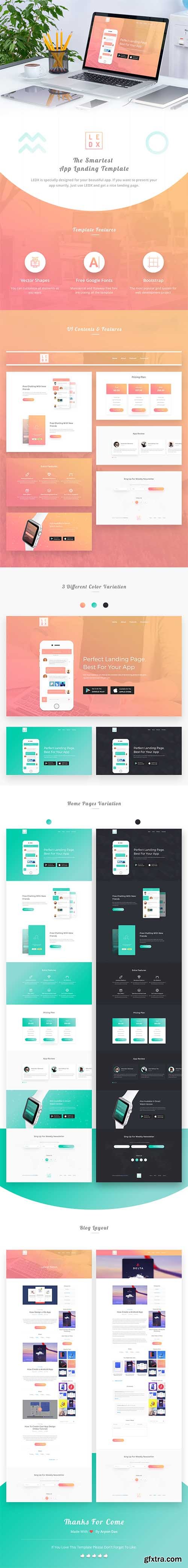 LEDX Landing Template