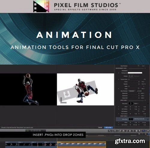 Pixel Film Studios - ProParallax - Media Parallax Tool for FCPX macOS