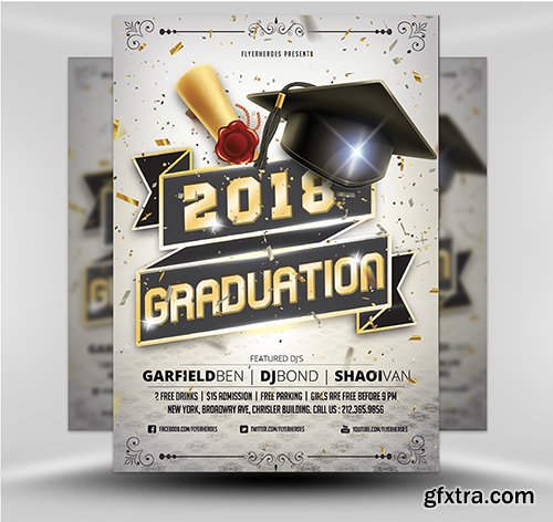 Graduation Flyer Template 2 Graduation Flyer Template 2