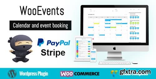 CodeCanyon - WooEvents v3.3.2 - Calendar and Event Booking - 15598178