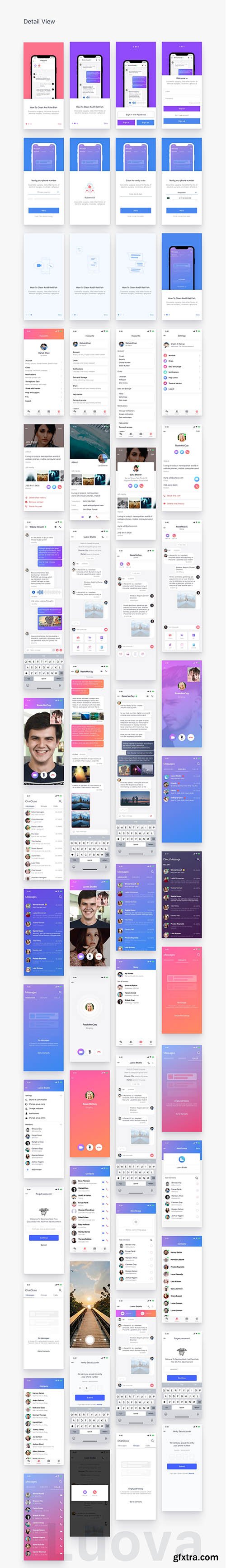 Message iOS UI Kit