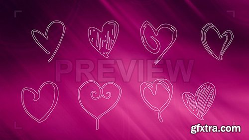 Heart Doodles Pack 82387