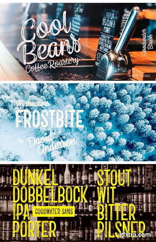 Goodwater Font Family » GFxtra