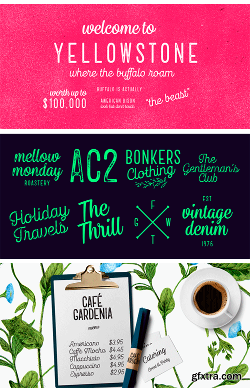 Goodwater Font Family » GFxtra