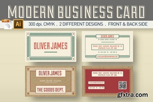 Modern Business Card