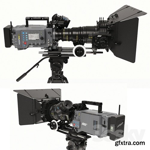 Camera ARRI ALEXA SXT Plus 3D Model