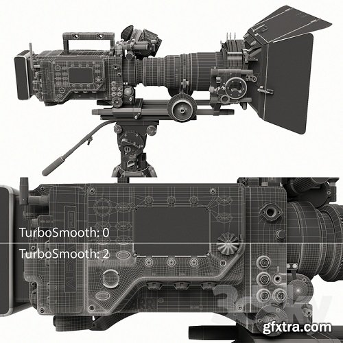 Camera ARRI ALEXA SXT Plus 3D Model