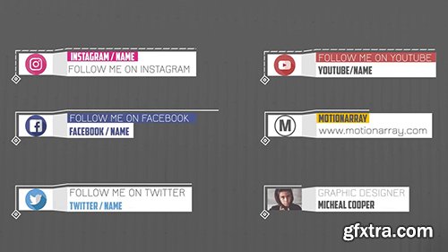 Social Media Lower Third 81694